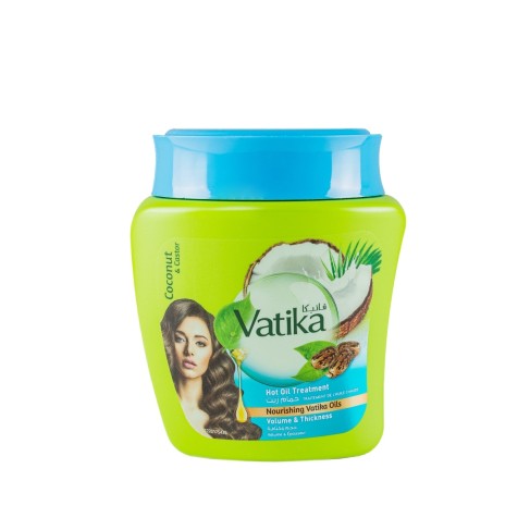 МАСКА ДЛЯ ВОЛОС ОБЪЕМ И ГУСТОТА  VATIKA HAMMAM ZAITH VOLUME&THICKNESS 500 Г