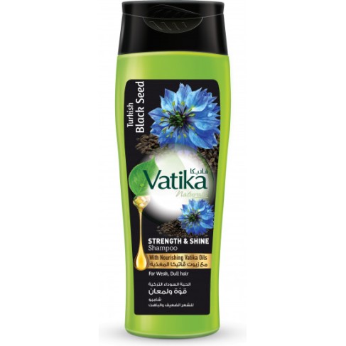 ШАМПУНЬ С ЧЁРНЫМ ТМИНОМ VATIKA NATURALS TURKISH BLACK SEED  400 МЛ