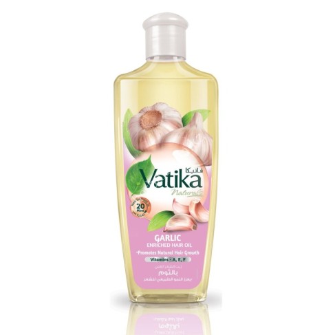 МАСЛО ДЛЯ ВОЛОС С ЧЕСНОКОМ VATIKA NATURALS GARLIC ENRICHED HAIR OIL  200 МЛ