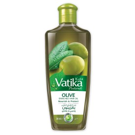 МАСЛО ДЛЯ ВОЛОС C  ОЛИВОЙ DABUR VATIKA OLIVE ENRICHED HAIR OIL 200 МЛ